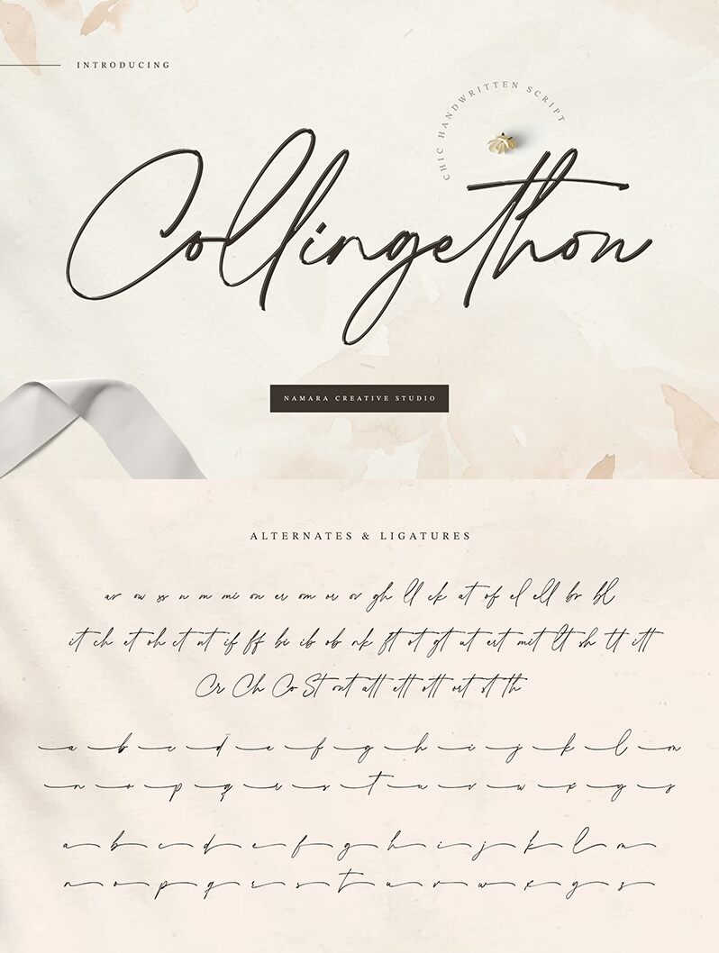 Collingethon Czcionka