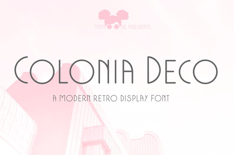 Colonia Deco Czcionka