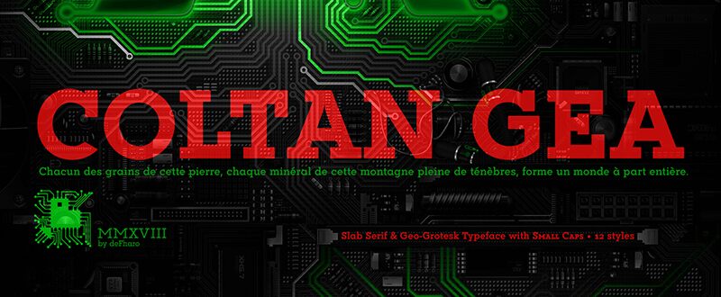 Coltan Gea Czcionka