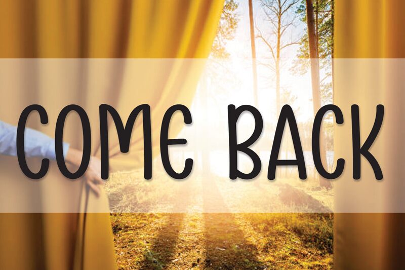 Come Back Schriftart