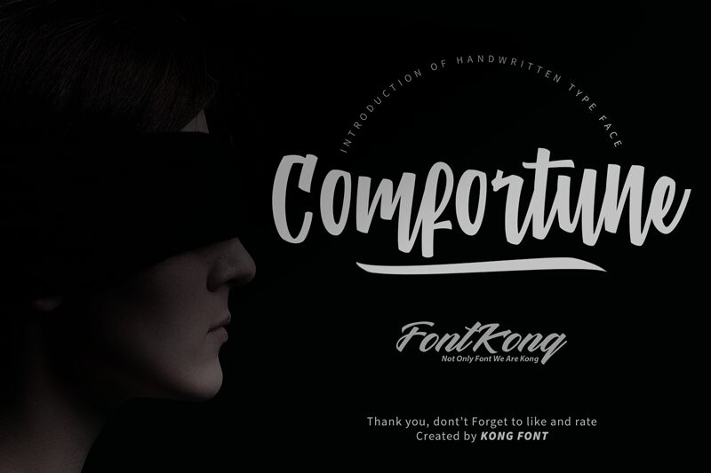 Comfortune Druh písma