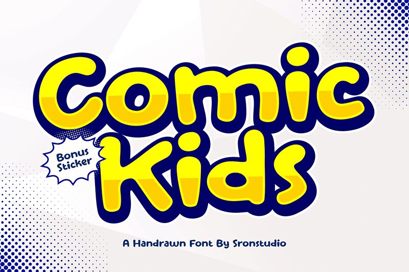 Comic Kids Czcionka