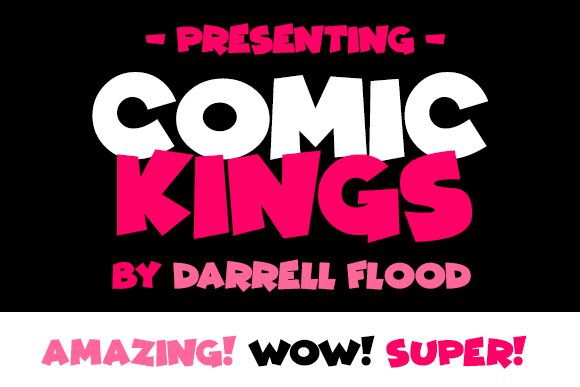 Comic Kings Schriftart