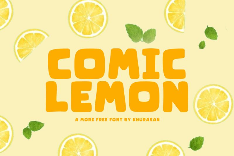 Comic Lemon Шрифт