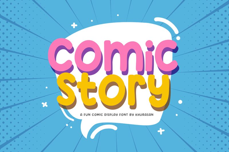 Comic Story Czcionka