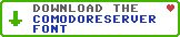 CommodoreServer Schriftart