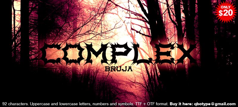 Complex bruja Carattere