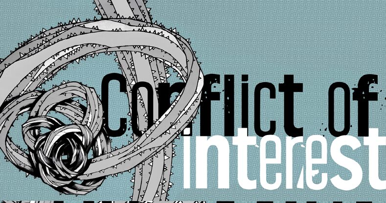 Conflict of interest Schriftart