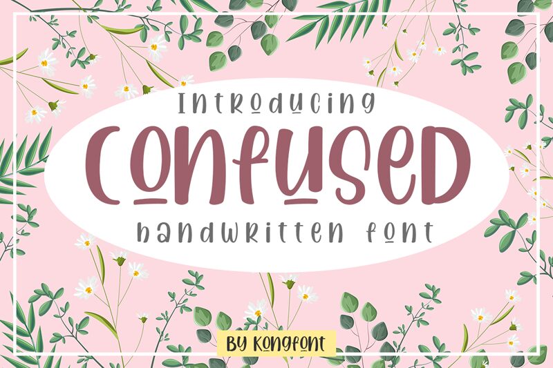 Confused Schriftart