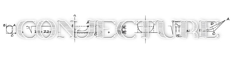 CONJECTURE Schriftart