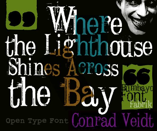 Conrad Veidt Schriftart