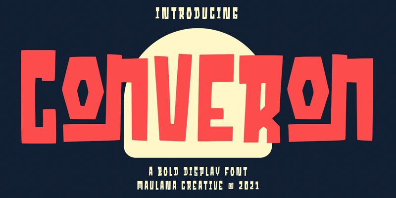 Converon Schriftart