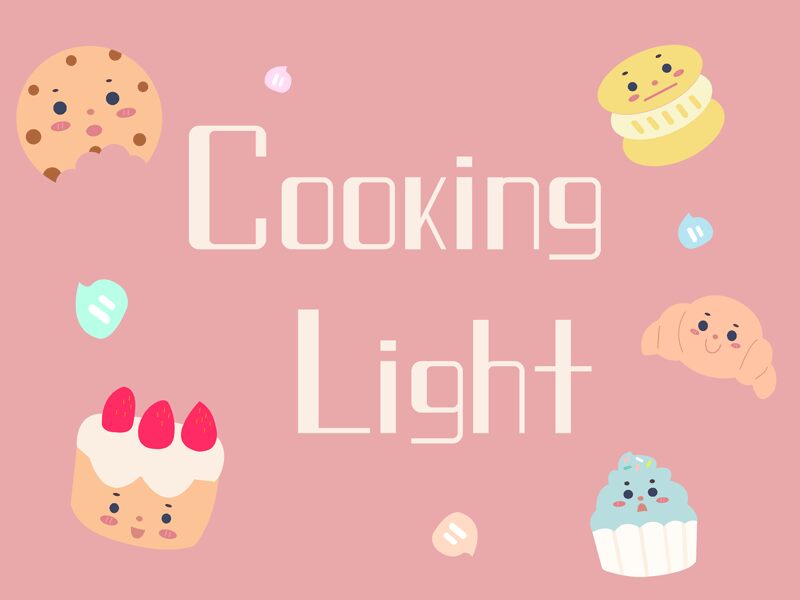 cooking light フォント