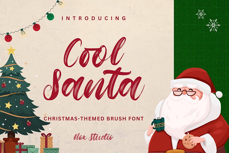 Cool Santa Czcionka