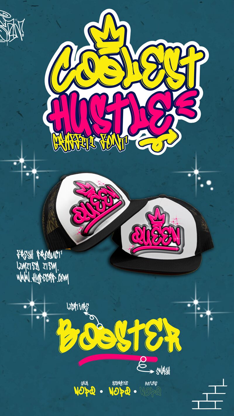 Coolest Hustle Druh písma