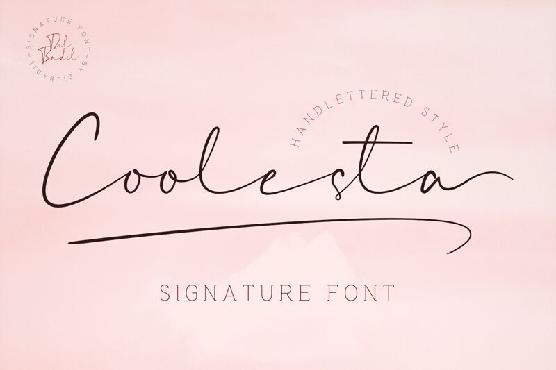 Coolesta Шрифт