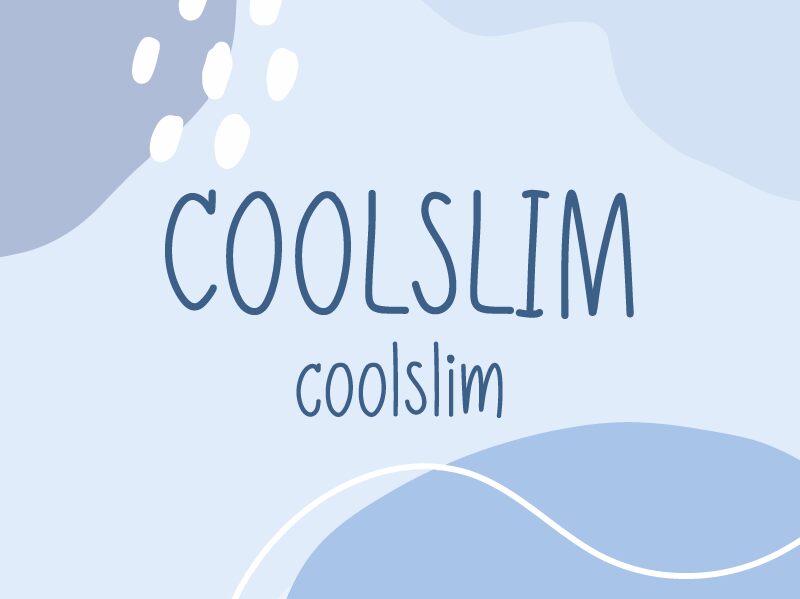 Coolslim Шрифт