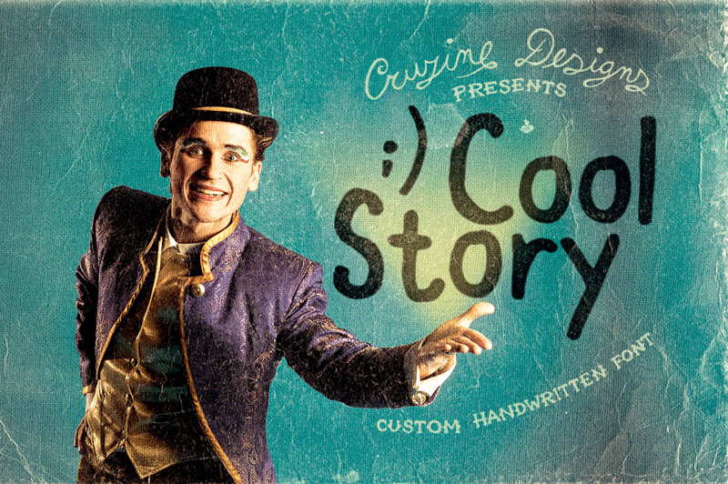 CoolStory Druh písma