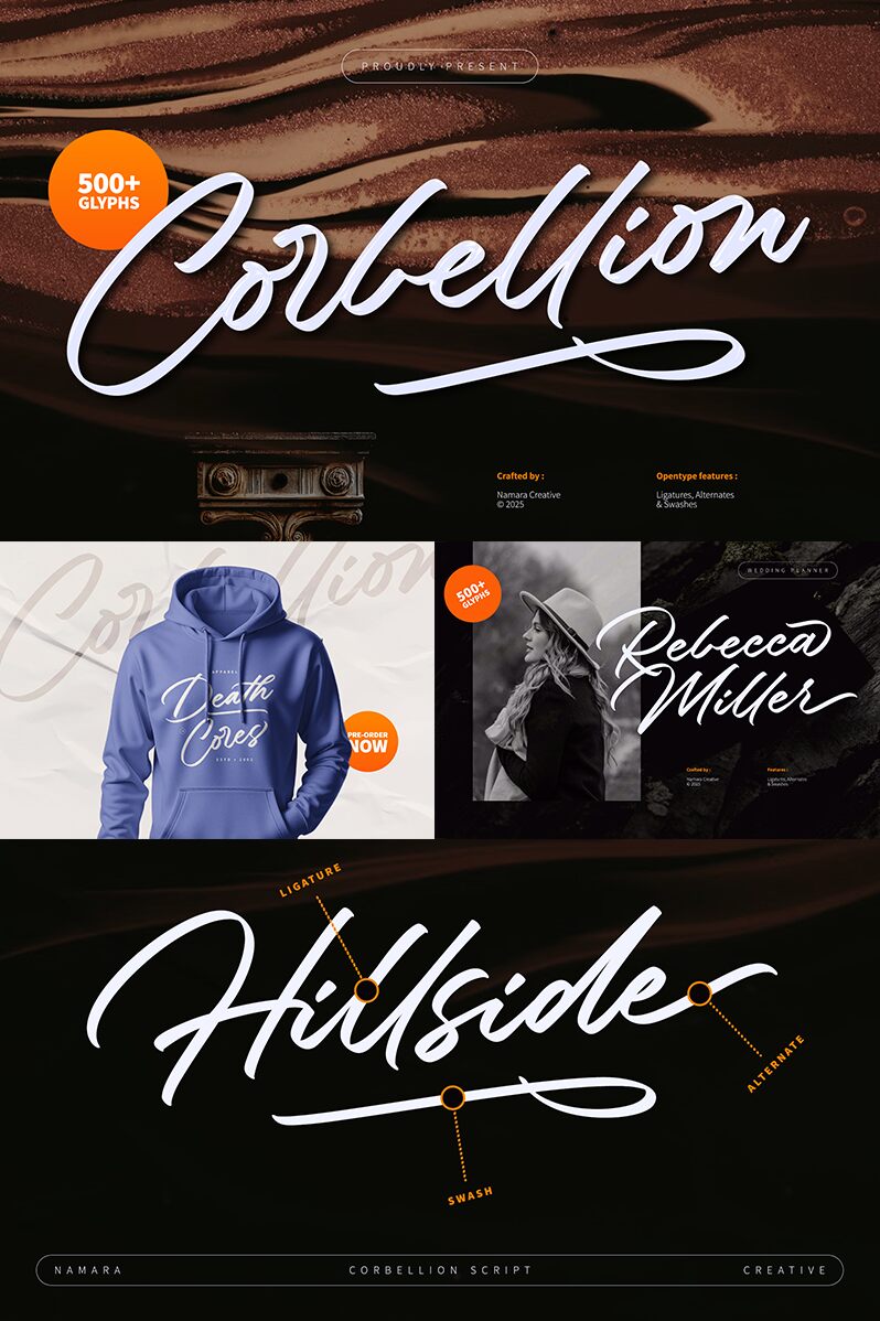 Corbellion Druh písma