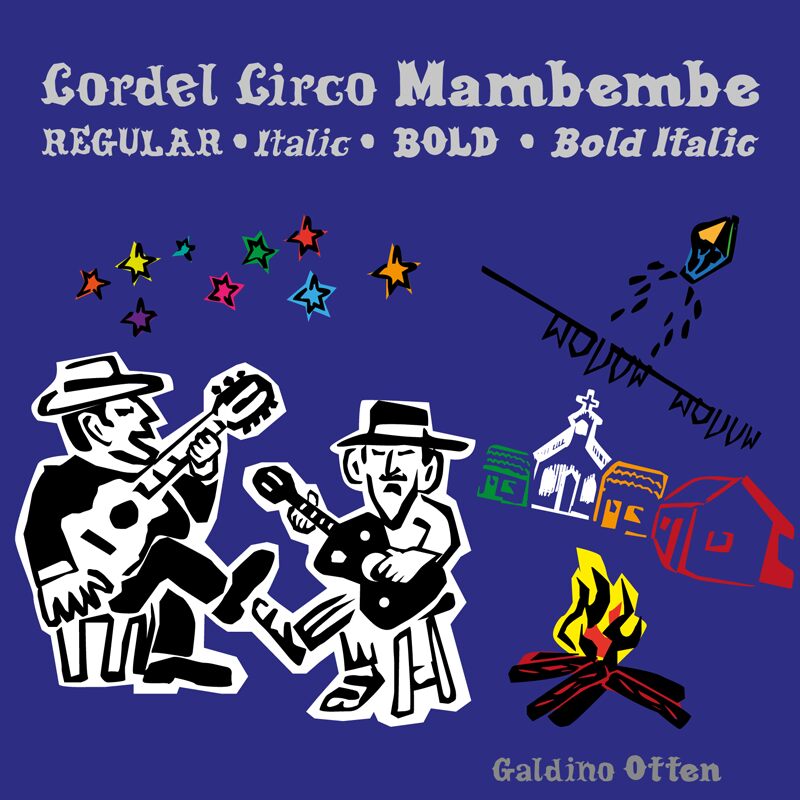 Cordel Circo Mambembe Czcionka