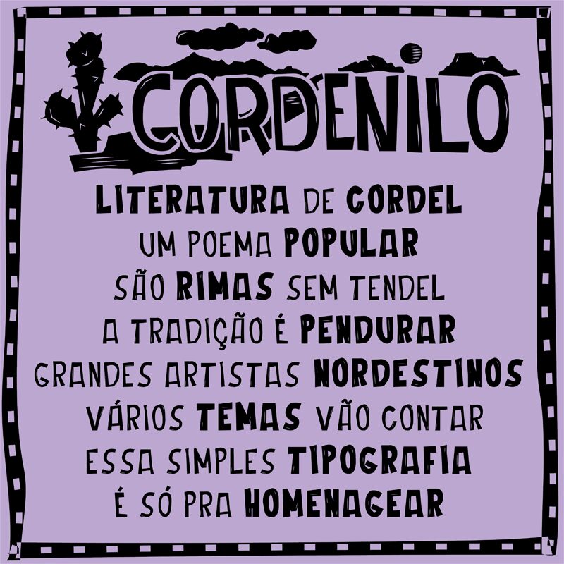 Cordenilo Schriftart