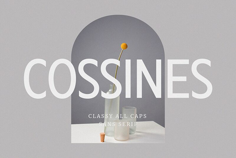 Cossines Schriftart