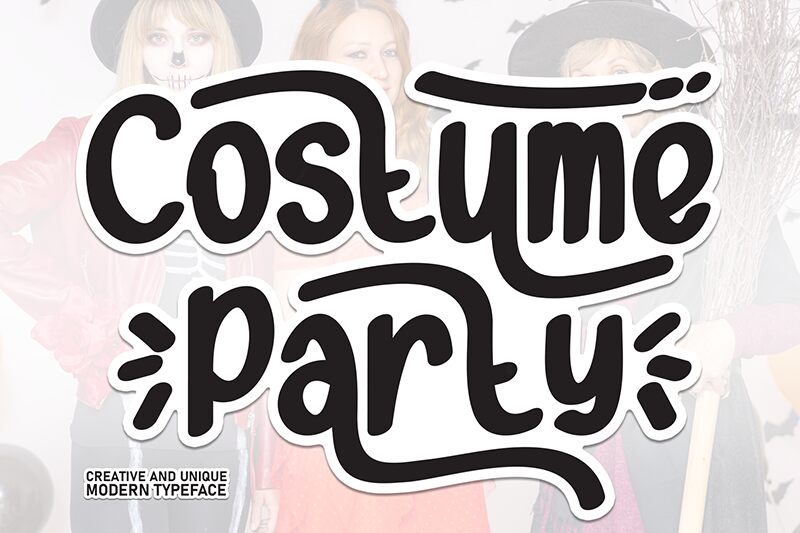 Costume Party الخط 