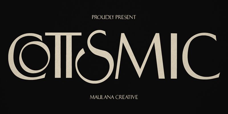 Cottsmic Schriftart