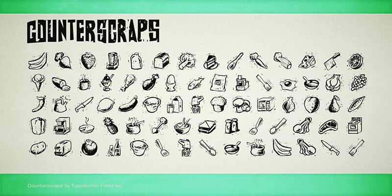 Counterscraps Czcionka