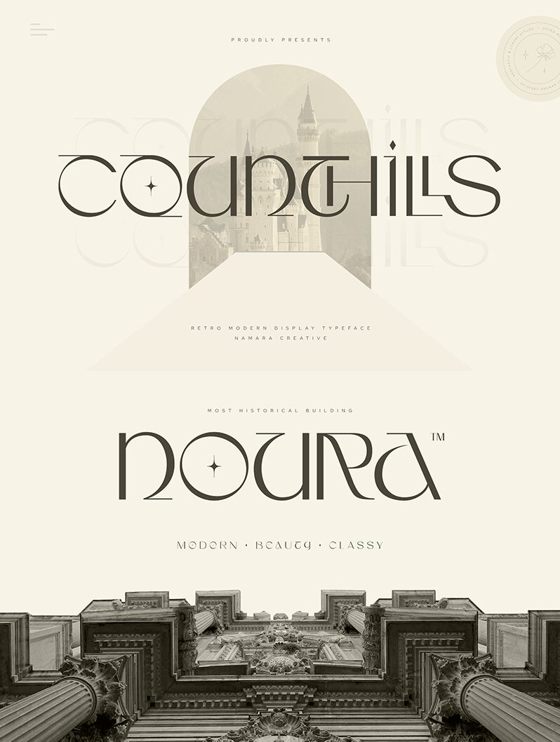 Counthills Шрифт