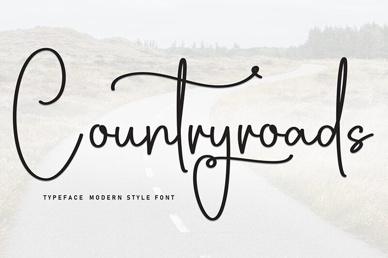 Countryroads 字体