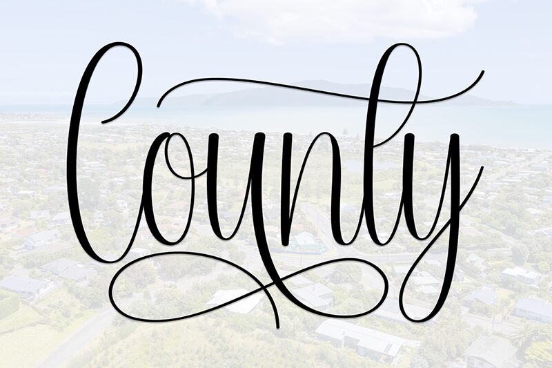 County Czcionka