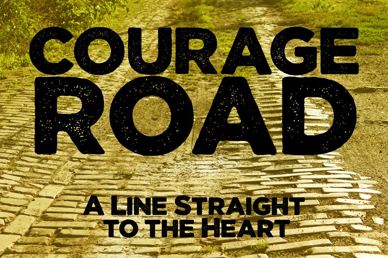 Courage Road Czcionka