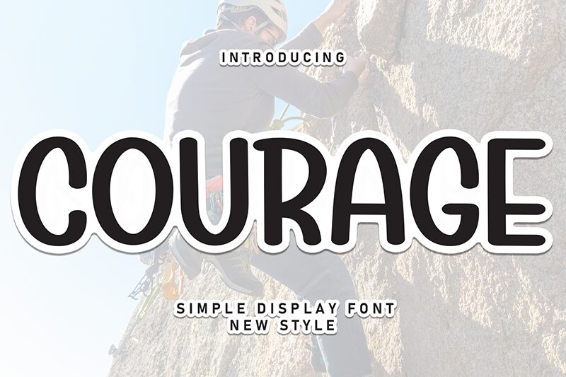 Courage الخط 