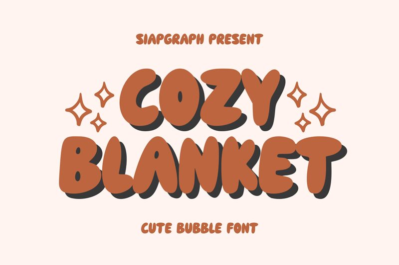 Cozy Blanket Шрифт
