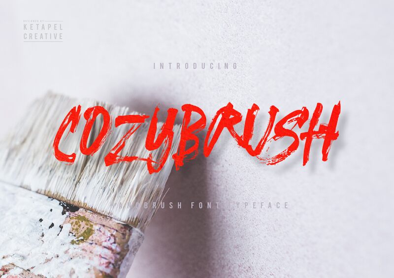 COZYBRUSH Carattere