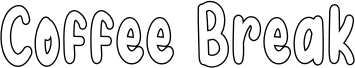 Preview of the Coffee Break font
