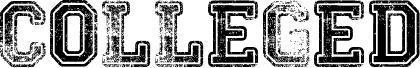 Preview of the Colleged font