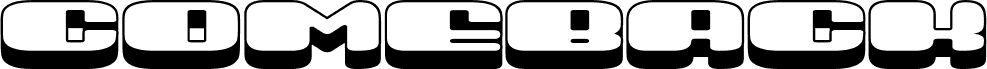 Vorschau der Schriftart Comeback Regular