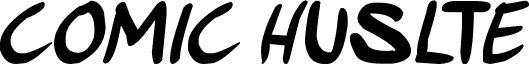 comic huslte Bold Italic