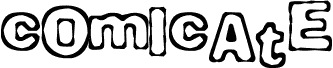 Preview of the Comicate font