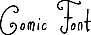 ComicFont