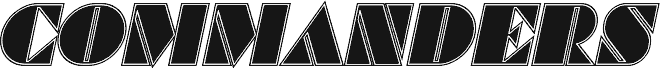 Commanders Outlined Italic