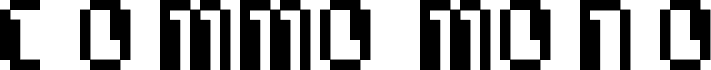 Commo-Monospaced