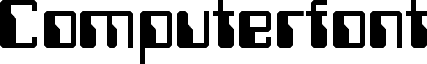 Computerfont Regular