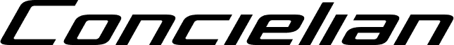 Concielian Condensed Italic