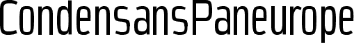 CondensansPaneurope