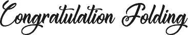CongratulationFolding