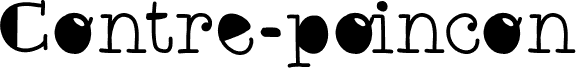 Contre-poincon