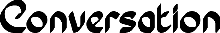 Vorschau der Schriftart Conversation Bold